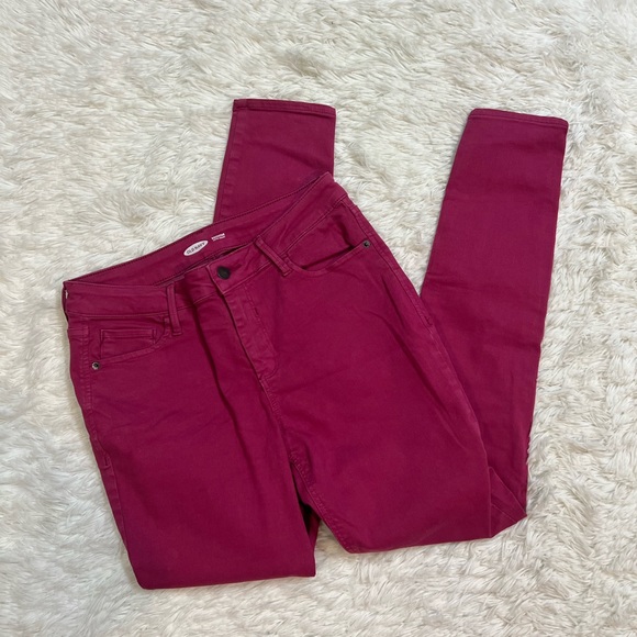 Old Navy Rockstar Super Skinny Jeans Pink - Picture 3 of 4